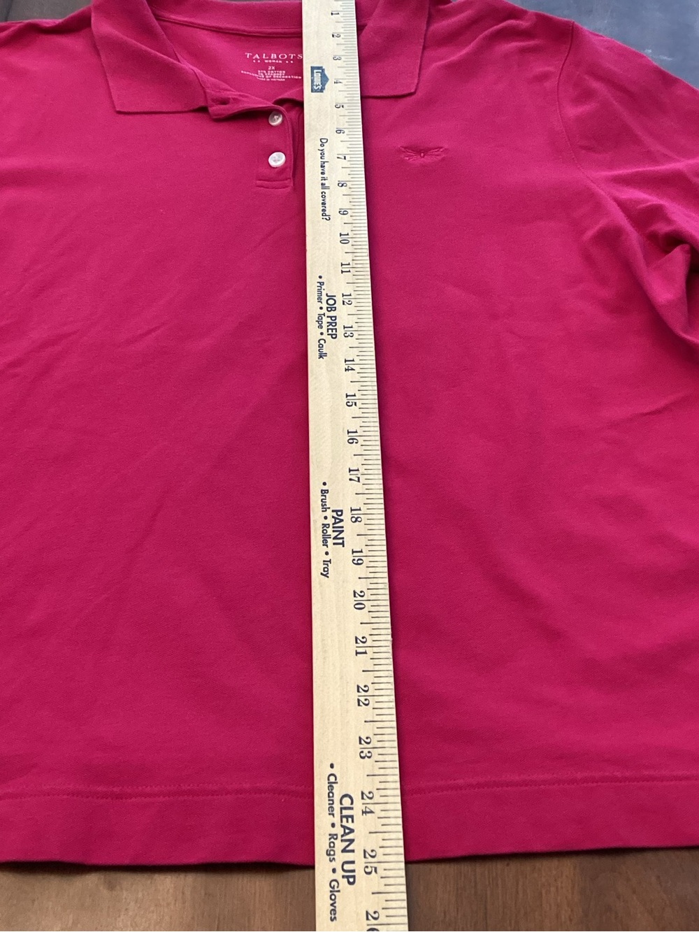 Talbots Woman Pink Polo Shirt Size 2X - Picture 8 of 10